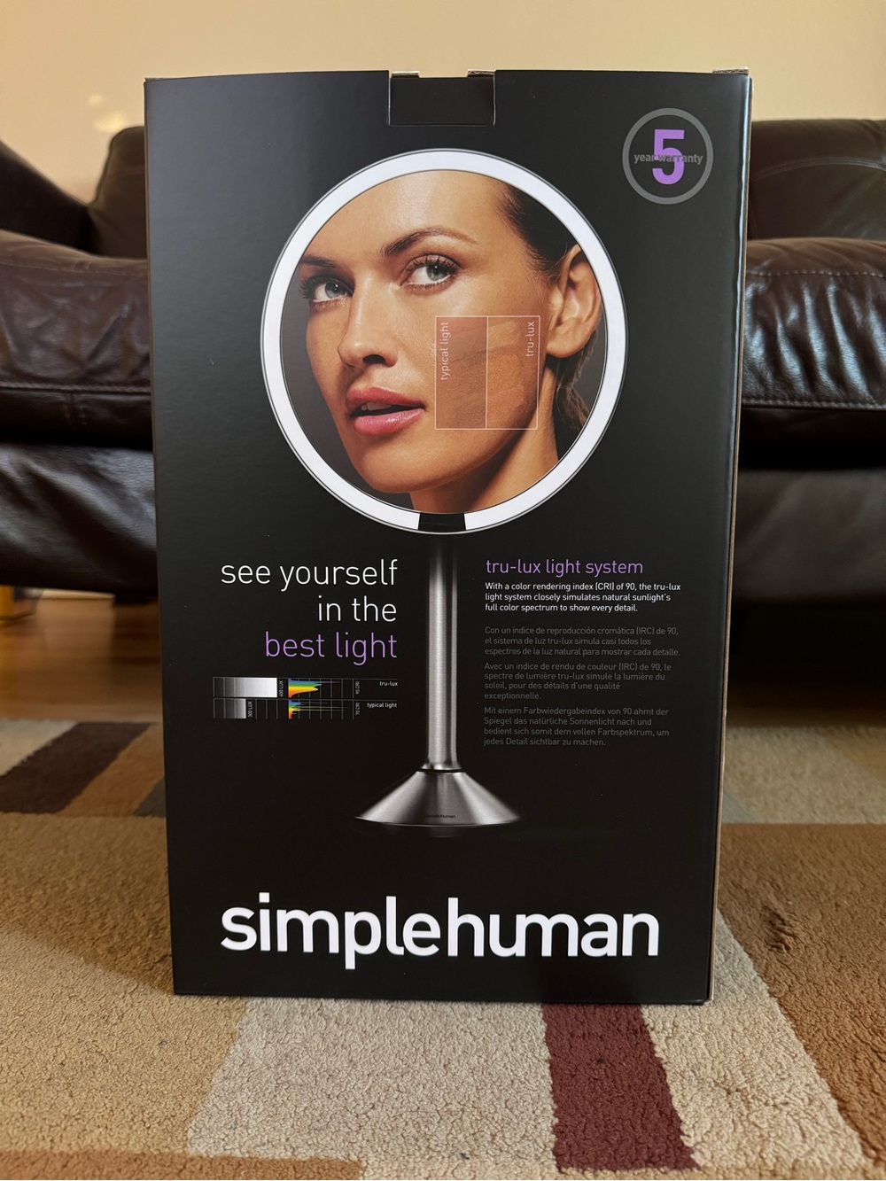 simplehuman sensor mirror pro - Picture 2 of 6